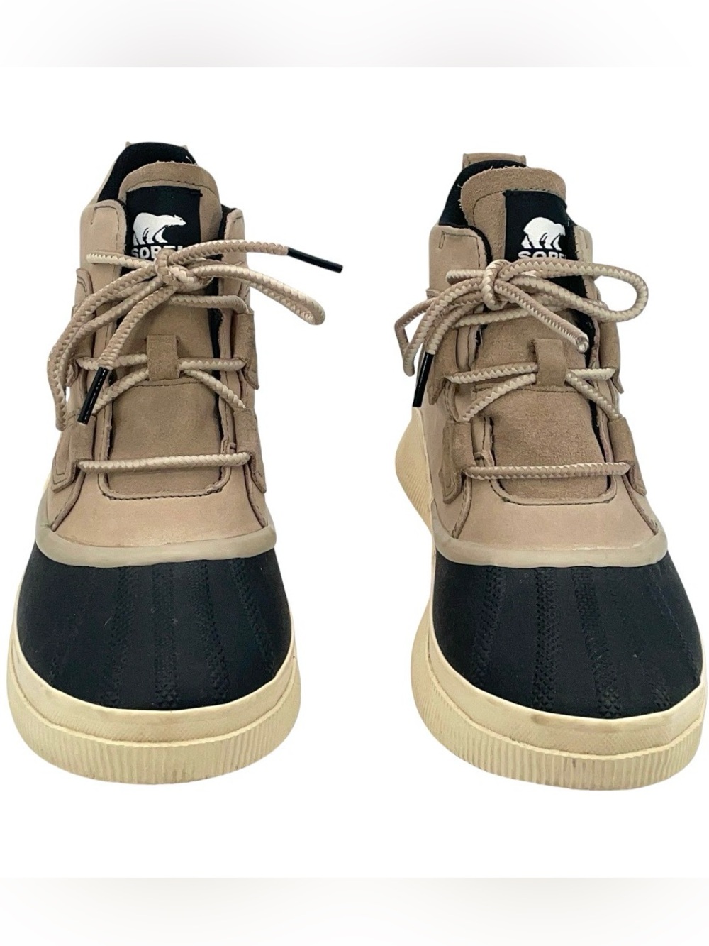 Sorel Out N about IV Waterproof Duck Boots Women’s  7.5 Beige - Picture 3 of 7